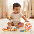 5-Piece Baby Rattle & Teether Set – BPA-Free Newborn Sensory Development Kit