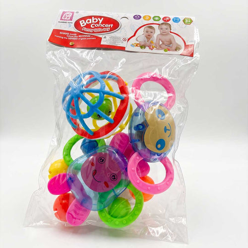 Baby Concert' 5-Piece Rattle & Teether Developmental Set